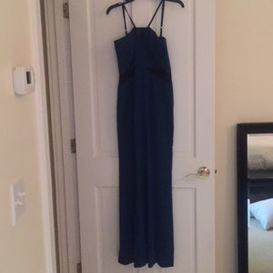 Laundry by Shelli Segal long teal gown